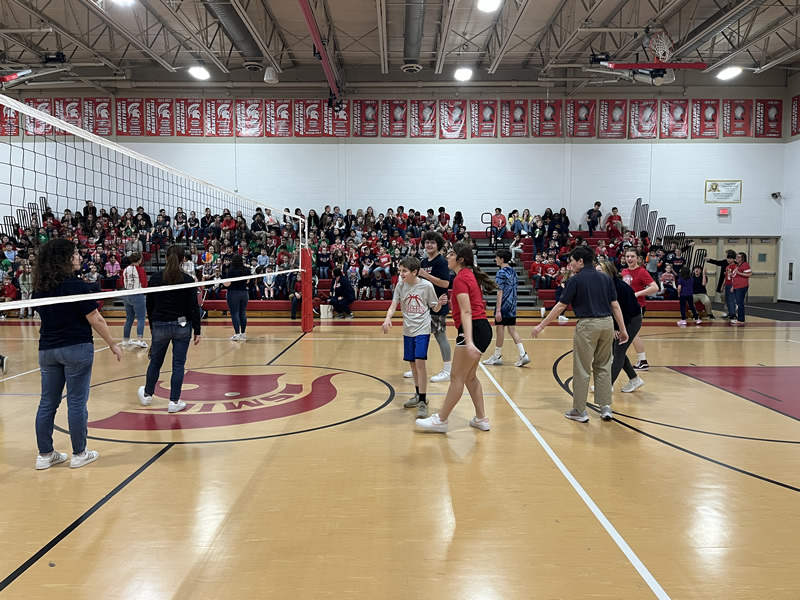 CSW - Volleyball - Teachers vs Students